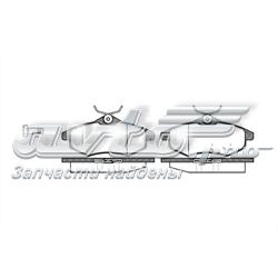 288100 Road House Sapatas do freio dianteiras de disco
