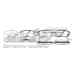 2113902 Road House Sapatas do freio dianteiras de disco
