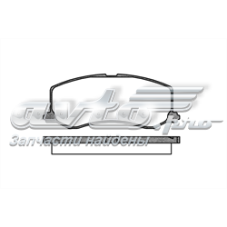 241000 Road House Sapatas do freio dianteiras de disco