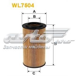 Filtro de óleo WIX WL7504 preço, a partir de 5,99 USD