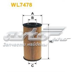 Filtro de óleo WIX WL7478 preço, a partir de 9,94 USD