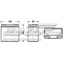 Bateria recarregável (PILHA) Exide EK151 preço, a partir de 54,34 USD