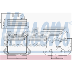 CLC2000S Mahle Original Radiador de óleo (frigorífico), debaixo de filtro