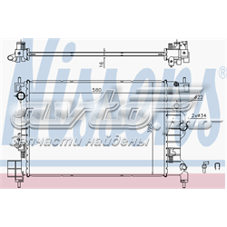 Radiador de esfriamento de motor General Motors 95460095 preço, a partir de 103,79 USD