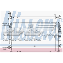 Radiador de esfriamento de motor Nissens 65303