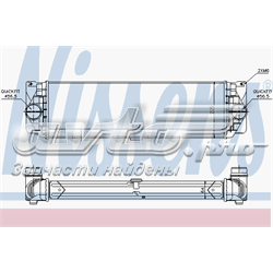 A9065010201 VAG Radiador de intercooler