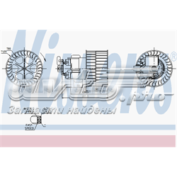90228667 Opel Motor de ventilador de forno (de aquecedor de salão)