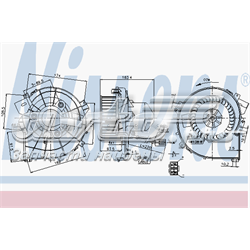 1845222 Opel Motor de ventilador de forno (de aquecedor de salão)