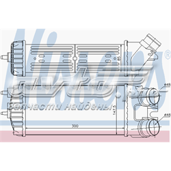 Compre 96550 Nissens Radiador de intercooler