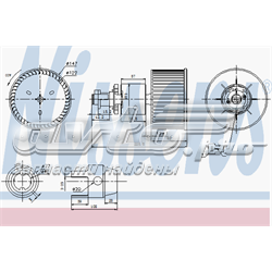 Compre 443959101 VAG Motor de ventilador de forno (de aquecedor de salão)