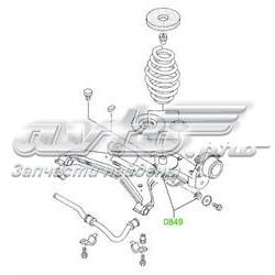 Compre RC13121 Raiso Bucha da haste de amortecedor traseiro