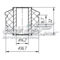 Bucha de suporte dianteiro de estabilizador VAG 701411329 preço, a partir de 1,35 USD