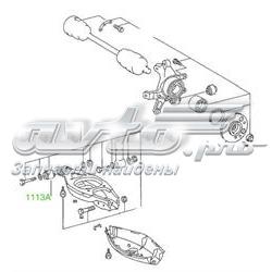 Bloco silencioso traseiro de braço oscilante transversal A2013523665 Mercedes