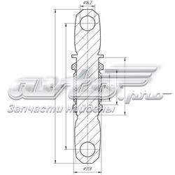 VKDS831040 SKF Bloco silencioso dianteiro do braço oscilante inferior