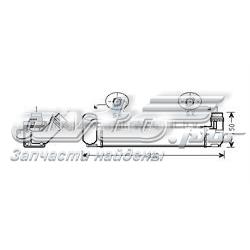 M135347F Renault (RVI) Radiador de intercooler