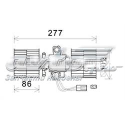 Motor de ventilador de forno (de aquecedor de salão) Mahle Original AB14000S preço, a partir de 54,57 USD