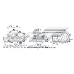 Motor de ventilador de forno (de aquecedor de salão) Mahle Original AB68000P preço, a partir de 58,82 USD
