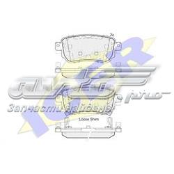 Compre GDB3617 Nissan/Infiniti Sapatas do freio traseiras de disco