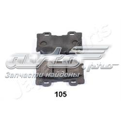 PP105AF Japan Parts Sapatas do freio traseiras de disco