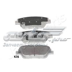 PAK28AF Japan Parts Sapatas do freio dianteiras de disco