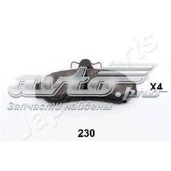 0446606080 Toyota Sapatas do freio traseiras de disco