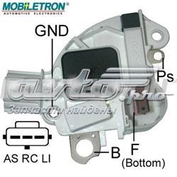 VRF156 Mobiletron Relê-regulador do gerador (relê de carregamento)