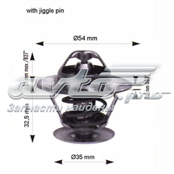 Termostato 28020041592 Continental/Siemens