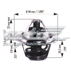 Termostato Opel 1338870 preço, a partir de 7,02 USD