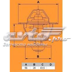  Termostato Chery QQ6 hatchback (S21) (2006 - 2026) 