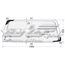 Vidro de porta-malas de 3ª/5ª porta traseira (de tampa de alcapão) Toyota 6813160430 preço, a partir de 101,25 USD