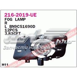 Luzes de nevoeiro direitas Mazda BS4N51680D preço, a partir de 82,36 USD