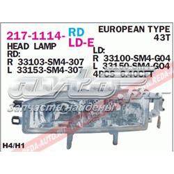 Luz esquerda Honda Accord IV CB3, CB7 ao melhor preço