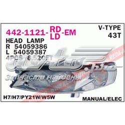 Luz direita 67743040 Opel