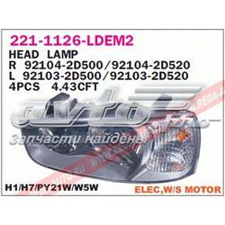 Compre 921022DXXX Hyundai/Kia Luz direita