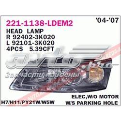Luz direita Hyundai Sonata V NF ao melhor preço