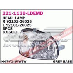 Luz direita para Hyundai Santa Fe SM