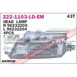 96232204 General Motors Luz esquerda