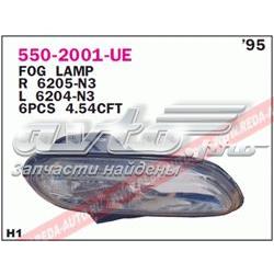 Luzes de nevoeiro esquerdas Peugeot/Citroen 37090748S