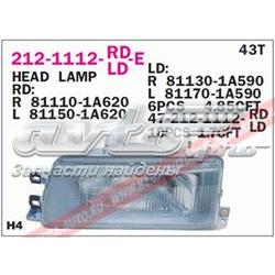 811501A820 Toyota Luz esquerda