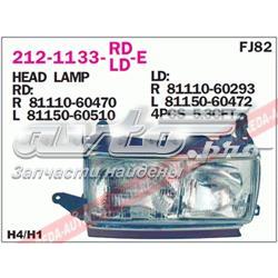 Luz esquerda Toyota Land Cruiser J8 ao melhor preço