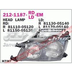 Luz direita Toyota 8111005140
