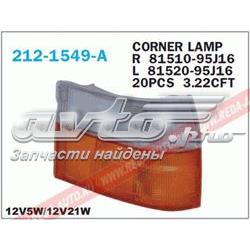 8152026040 Toyota Posição (pisca-pisca) esquerda