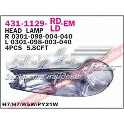 Luz esquerda 1032519 Ford