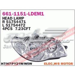 Luz direita 51754471 Fiat/Alfa/Lancia