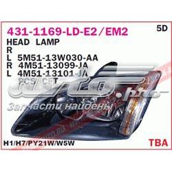 Compre 4M5113W029JE Ford Luz direita