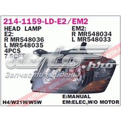 Luz direita Mitsubishi MR548036 preço, a partir de 109,56 USD