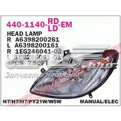 Luz esquerda A639820016164 Mercedes