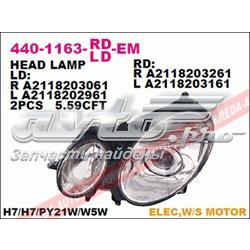 Luz esquerda Mercedes A211820296128 preço, a partir de 237,98 USD