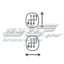 Cabo de mudança (de seleção de velocidade) B CAR 001MC001 preço, a partir de 72,13 USD