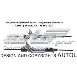 Cremalheira da direção Peugeot/Citroen 00004000KN